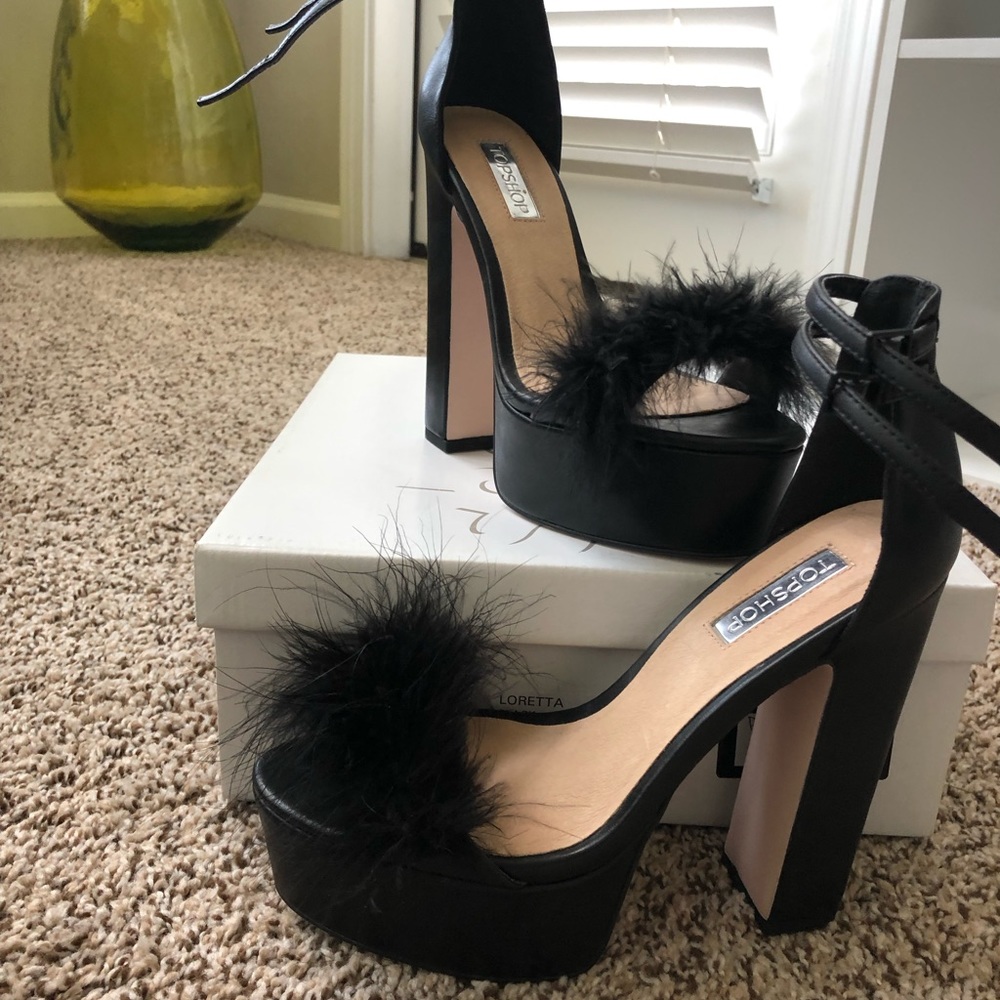 Topshop Platform Heel